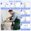 Kit Substituição Universal para Válvula Enchimento Vaso Sanitário com 2 Peças, Válvula Enchimento 2 Polegadas, Kit Reparo Ajustável para Vaso 4