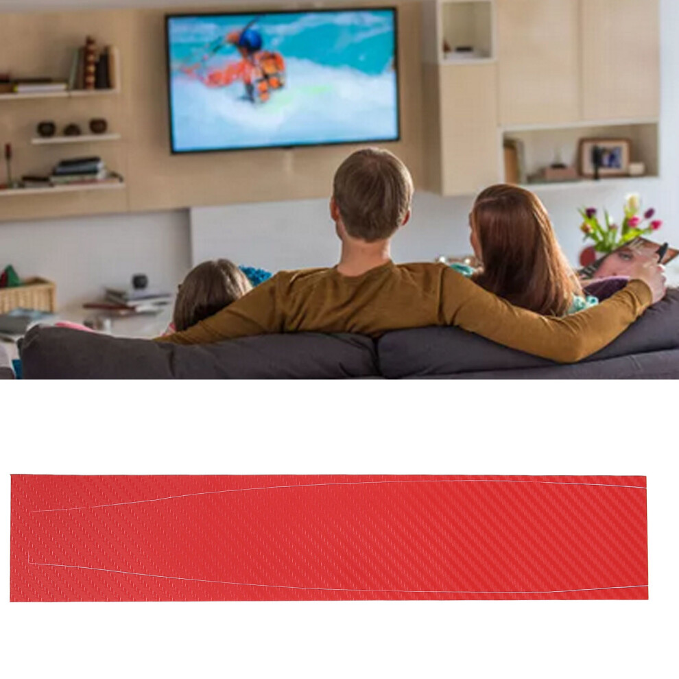 Console Middle Skin Sticker For Ps5 Optical Drive Version, Pvc Red 4661389694875