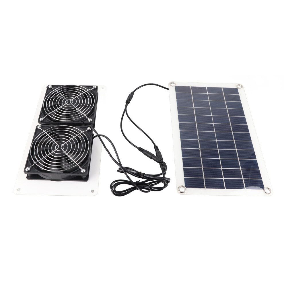 10W18v Solar Panel Fan Kit For Chicken Coops & Greenhouses 9380977807279