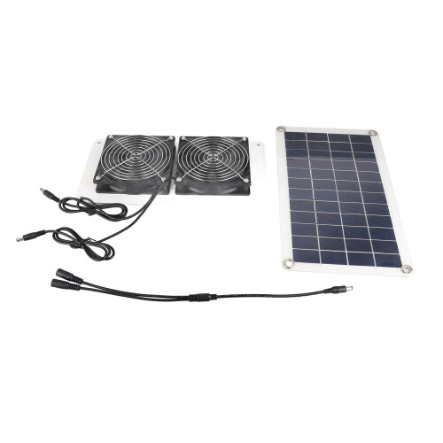 Κιτ ανεμιστήρων ηλιακού πάνελ 10W18V για κοτέτσια και θερμοκήπια 1