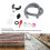Rain Collector Downpipe Hose System, 100mm Plastic Rainwater Diverter 5