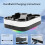 3-in-1 RGB Light Controller Charging Dock for Dual Controllers, ABS Material 5