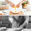 Egg Shell Opener Stainless Steel 3PCS OnePress Egg Cracker Tool with Separator for Raw and HardBoiled Eggs 3