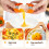 Egg Shell Opener Stainless Steel 3PCS OnePress Egg Cracker Tool with Separator for Raw and HardBoiled Eggs 4