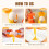 Egg Shell Opener Stainless Steel 3PCS OnePress Egg Cracker Tool with Separator for Raw and HardBoiled Eggs 5