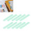 10pcs 19mm Plastic Comb Binding Spines 150 Sheets Green 14