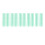 10pcs 19mm Plastic Comb Binding Spines 150 Sheets Green 16