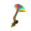 Frog Rainbow Faucet Resin Garden Ornament 2
