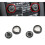 Interior Console Knob Trim CD Knob Replace Trim for Cayenne 911 997 Boxster Cayman 2007-2012 3