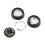 Interior Console Knob Trim CD Knob Replace Trim for Cayenne 911 997 Boxster Cayman 2007-2012 4