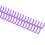10PCS Purple 19mm Comb Binding Spines for A4/A5, 150 Sheets 8