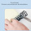 Binder Spines 19mm 30 Rings Plastic Suitable for A4/B5/A5 150 Sheets Black 7