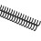 Binder Spines 19mm 30 Rings Plastic Suitable for A4/B5/A5 150 Sheets Black 10