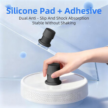 4Pcs Microwave Risers Adjustable Height Feet, Non-Slip Microwave Cooling Stand for Small Appliances & Furniture