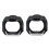 1 Par de Anéis de LED Halo para Lentes de Projetor Redondas de 3 Polegadas com Luz DRL Angel Eye Brancas 3