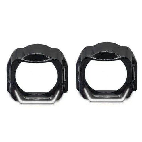 1 Par de Anéis de LED Halo para Lentes de Projetor Redondas de 3 Polegadas com Luz DRL Angel Eye Brancas 2