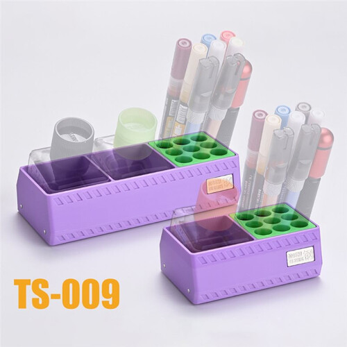 Magnetic Adhesive Storage Box Model Assembly Adhesive Aid Tool Shelf for Sealing Liquid 1