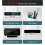 Pen Holder Storage Box Electronic LED Alarm Clock with Brightness Adjust 15W Wireless Charger Table Clock White 9