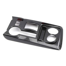 For 4Runner 2010-2021 Center Console Gear Shift Panel Cover Trim Accessories - ABS Carbon Fiber