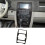 For  Commander 2006-2010 Carbon Fiber Car Central Control Navigation Panel Cover Trim Sticker Accessories 3