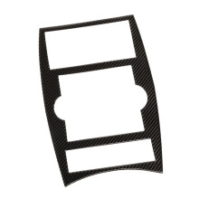 For Commander 2006-2010 Carbon Fiber Car Central Control Navigation Panel Cover Trim Sticker Accessories