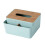 Cache-boîte à mouchoirs en PP 210 g 18  14,5  9,3 cm vert 11