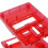 Bitfunx SNES Replacement Shell Transparent Case for  SNES SFC US Version Retro Gaming Consoles Translucent Red 3
