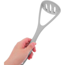 Potato Masher, Silicone Manual Masher Nonstick Pumpkin RicerPress Mashed Mud Crusher Kitchen Tools for Potato