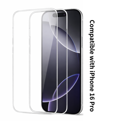 Σκληρυμένο γυαλί iPhone 16 Pro 6,3 2 τεμάχια 9H HD ανθεκτικό στις γρατζουνιές