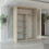 (Oak, 120cm) Winnipeg Modern Sliding Wardrobe 3