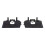 Front Bumper Upper Cover Outer Support Bracket for Ram 1500 2009-2020 Right & Left 55277480AD 55277481AD 4