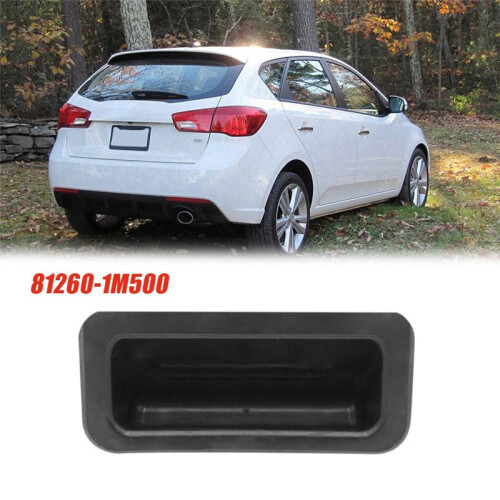 Car Outside Trunk Lid Lock Release Handle 812601M500 for  K3 Forte 5 2010-2018 Tailgate Handle  Button Assembly 1