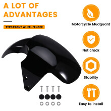 Front for Electric Scooter,Mudguard Replacement Part for Enhanced Riding Safety and Comfort