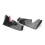 Motorcycle Winglet Aerodynamic Wing Kit Spoiler Accessories for  RS660  660 Rs660 Black 5