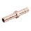15 Pcs Gold Tone Brass Straight Hose Connector Joiner 2