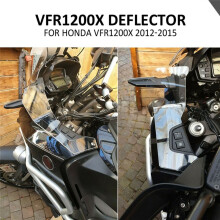 Parabrisas Lateral de Motocicleta, Deflector de Viento para VFR1200X Crosstourer 2012-2015, Transparente.