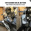 Motorcycle Side Windshield Windscreen Handshield Wind Deflector for  VFR1200X Crosstourer 2012-2015 Transparent 4
