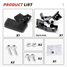 Gradino per Portellone Posteriore Auto Retrattile per F250 F350 F450 2017-2022 Super Duty