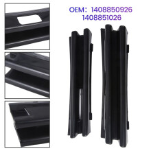 Tapas de Cubiertas de Gancho de Remolque para Parachoques Delantero de Coche, 1 Par, Aptas para - Clase S W140 de 4 Puertas 1994-1998