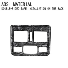 Car Rear Air Conditioner Outlet Frame A/C Air Outlet Trim Sticker for Forester 2025 LHD Forged Pattern