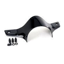 Motorcycle Front Travel Sports Sun Visor Windshield for GTS 300 Super Gts300 GTS300 2023 2024 Bright Black