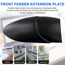 Motorcycle Accessories Front  Mudguard Extender Mudguard for  FJR 1300 FJR1300 2006-2024