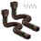 Flexible Gutter Downspout Extension 21-58in Brown Drain Pipe 4