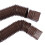 Flexible Gutter Downspout Extension 21-58in Brown Drain Pipe 7