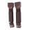 Flexible Gutter Downspout Extension 21-58in Brown Drain Pipe 12