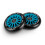 Blaue Räder für Roller 100 mm, 2er-Pack 4
