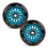 Blaue Räder für Roller 100 mm, 2er-Pack 5