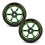 Grüne Räder für Roller 110 mm, 2er-Pack 5