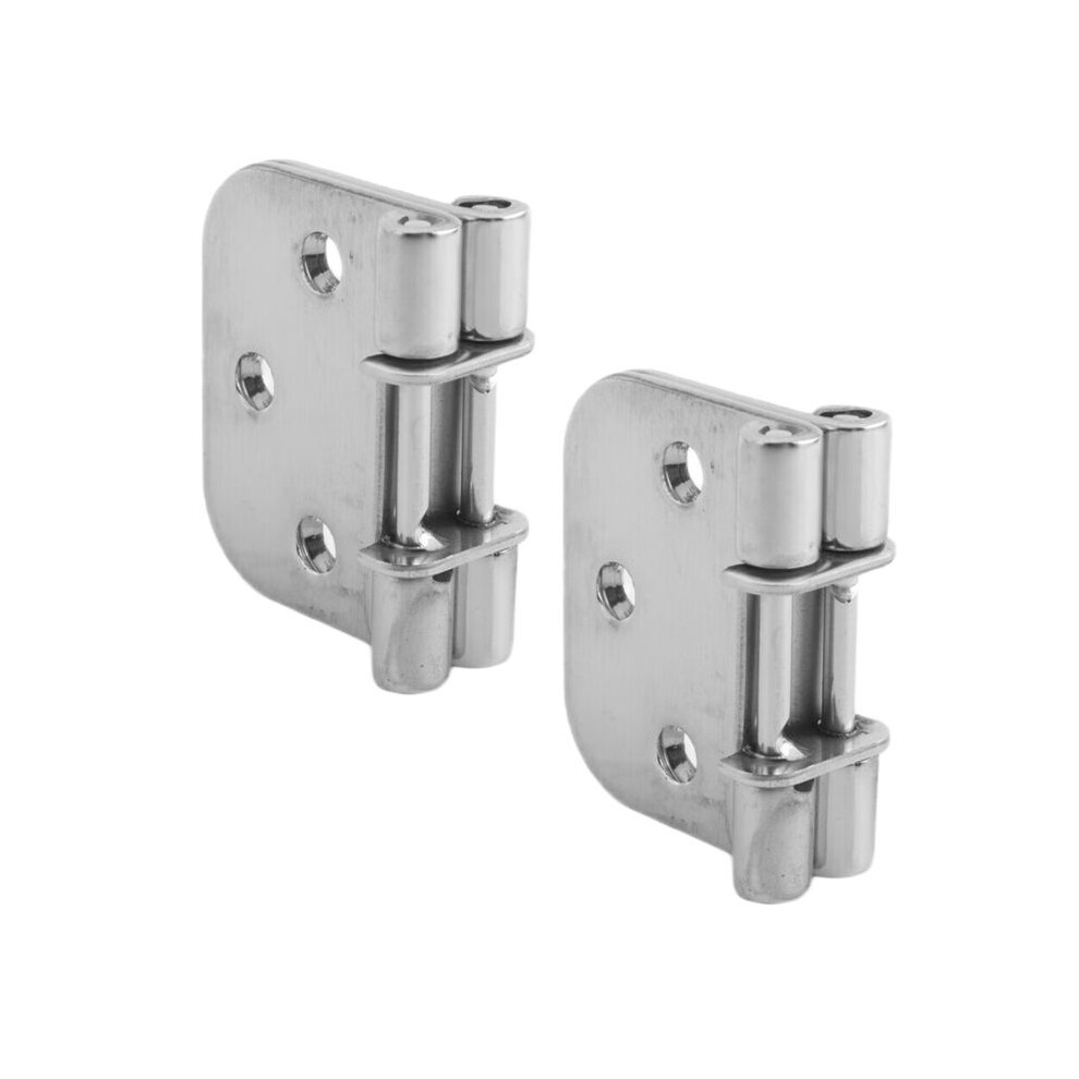 2Pcs Marine Level Hinge Grade Stainless Steel Mirror Polished For Boat, Rvs, Marine Accessory 4713739732574