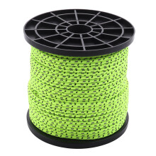 4Mm 50M/16,4Ft Glow In The Dark Lysande Reflekterande TäLtrep Guy CampingsnöRe